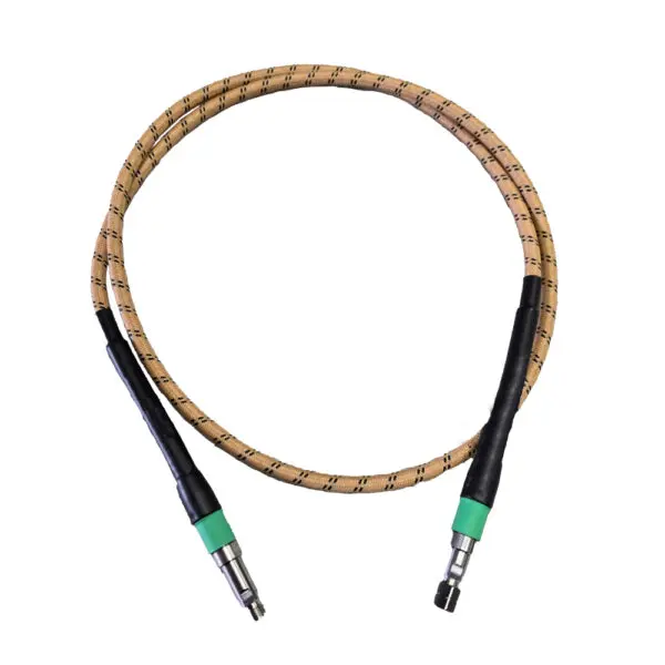 Phase-stable flexible microwave cable assembly