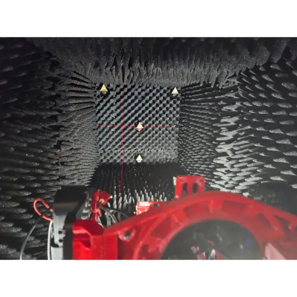 MBX33R - mmWave radar performance test system with 9-position target wall